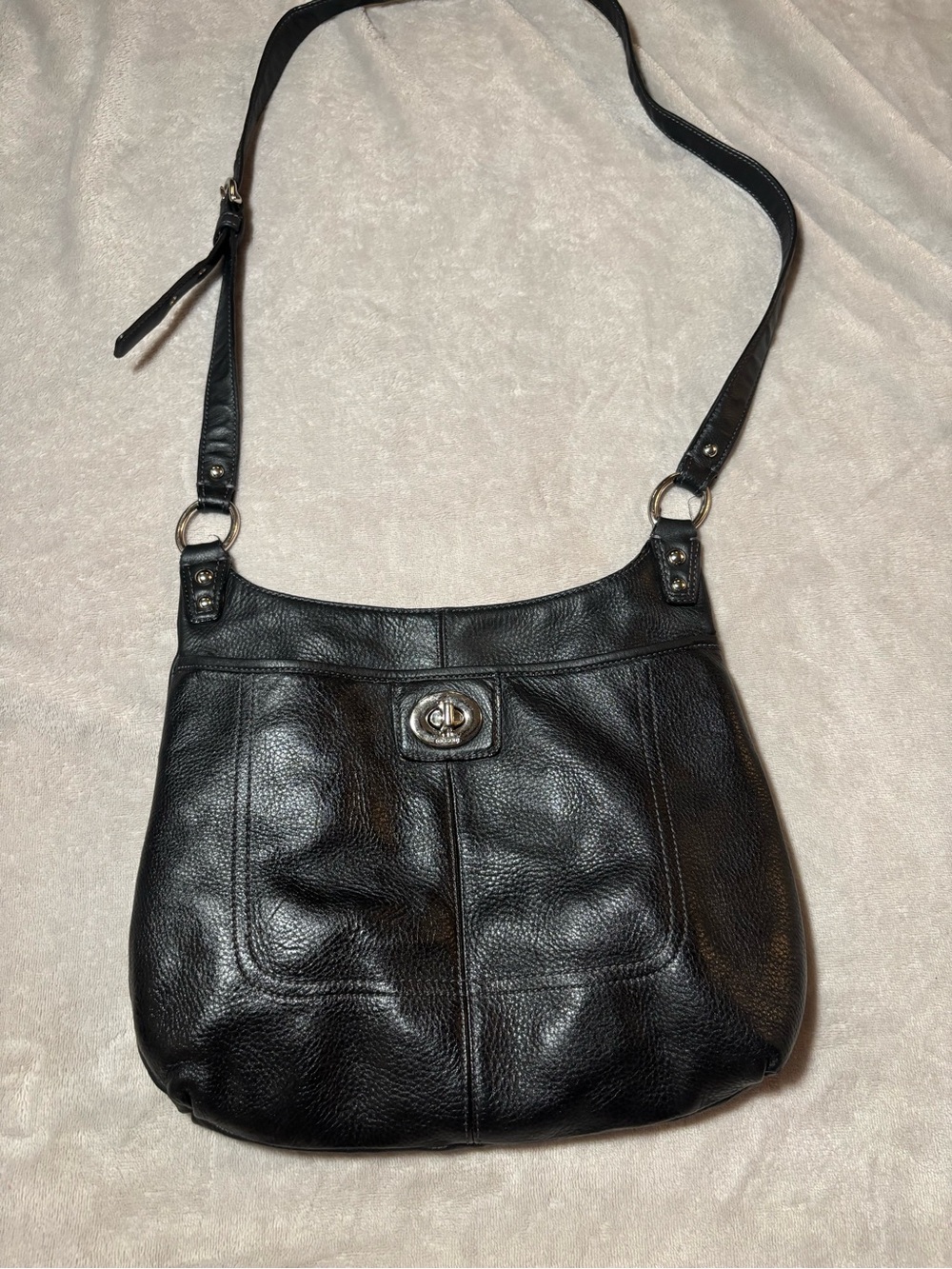 Coach Penelope Black Crossbody bag